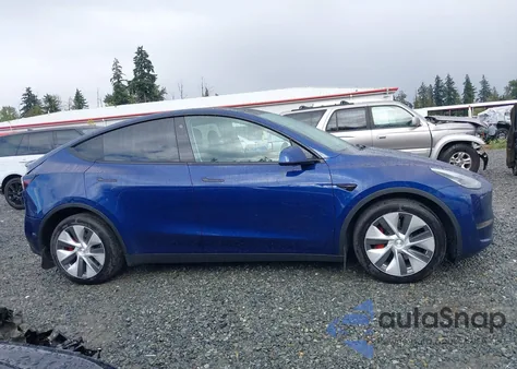 2021 Tesla Model Y Long Range Dual Motor All-Wheel Drive из США, поврежденный, VIN 5YJYGDEE8MF270076